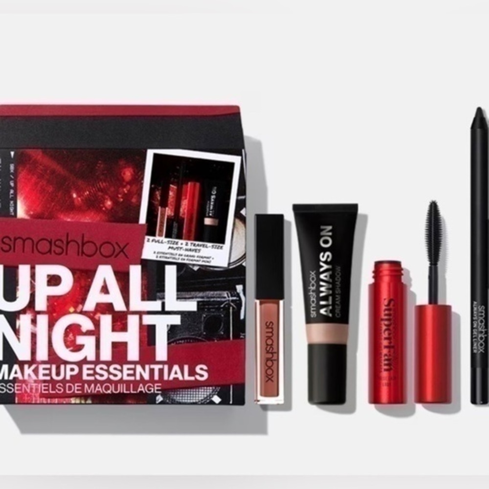Smashbox-UP ALL NIGHT MAKEUP ESSENTIALS BNIB